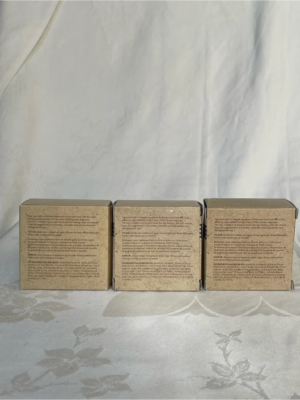 Avon Wild Country Bar Soap 3.17 oz Lit of 3 NIB Sealed
